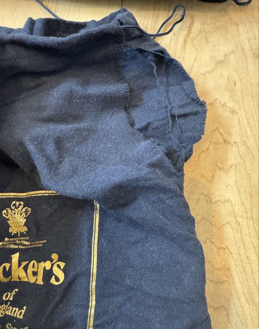 Tricker's モンキーブーツ 9ホール　ブラック7.5