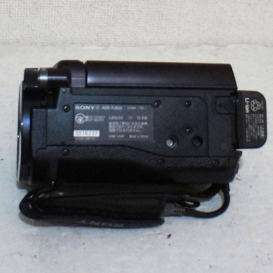 動作品 Sony HDR-PJ800 FHD60P 64GB 空間光学手振れ補正