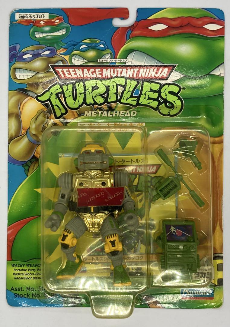 ◼️TMNT◼️タートルズ フィギュア プレイメイツ メタルヘッド
