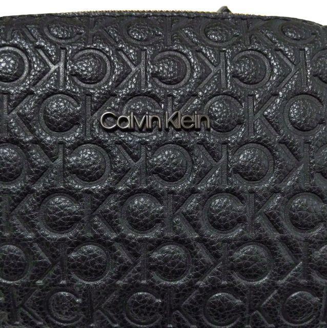美品★カルバンクライン★ボディバック ロゴエンボス クロスボディ