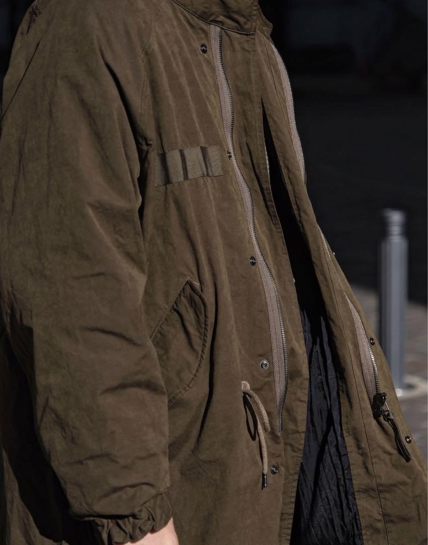 waxed weather ｍ65 fishtail parka OVY