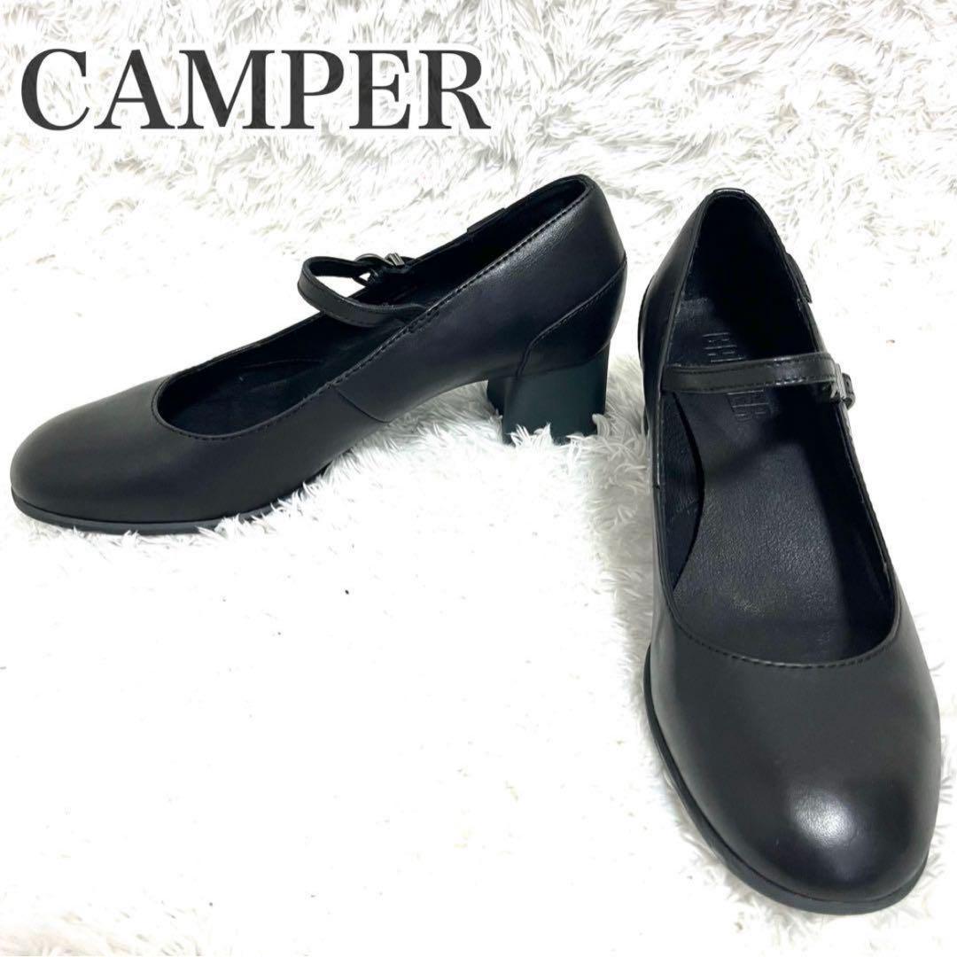 CAMPER(カンペール) アンクルストラップ チャンキーヒール