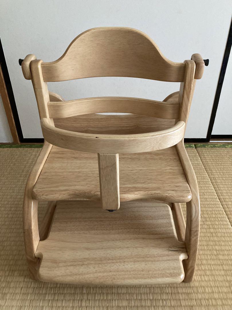 大和屋 すくすくローチェアⅡ ナチュラル