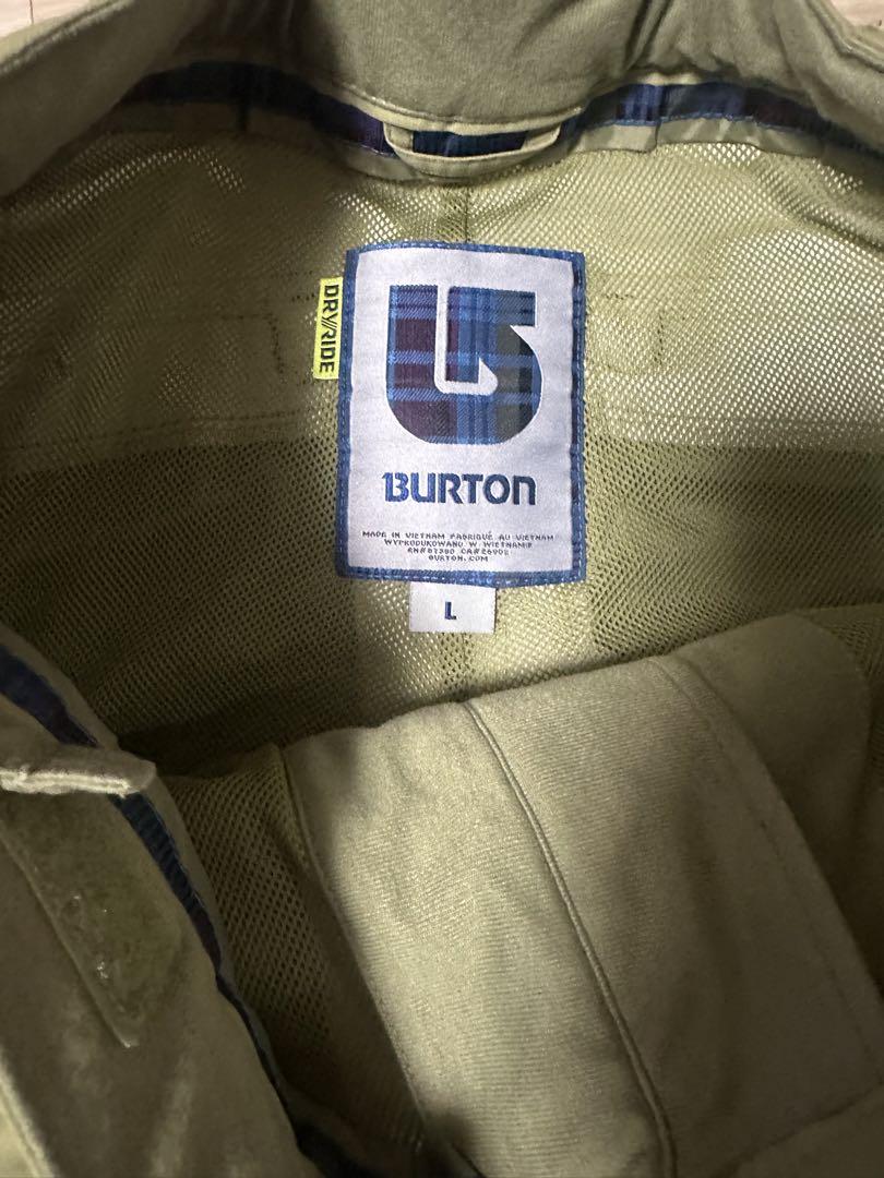 Burton スノーボードウェア ジャケットM パンツL サイズ　セット