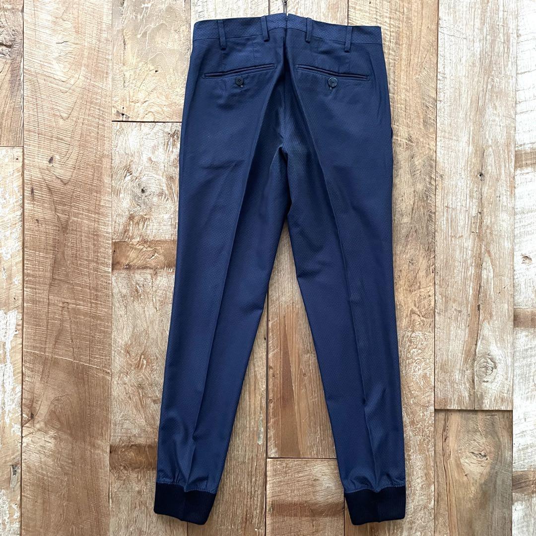 【極美品】GERMANO× EDIFICE 春夏 ウール ジョガー スラックス