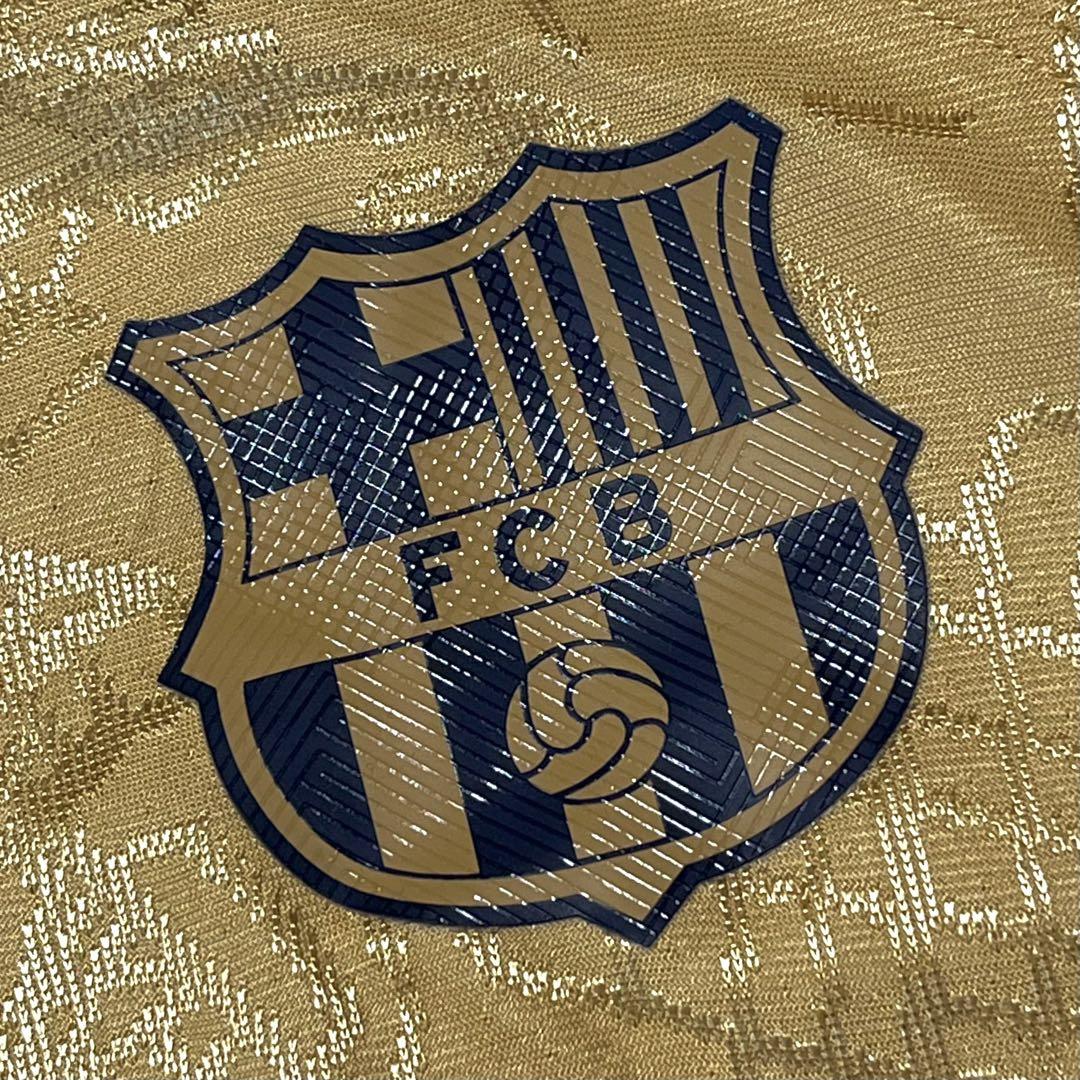 【22-23】【2XL】NIKE MESSI バルセロナ ユニフォーム ゴールド