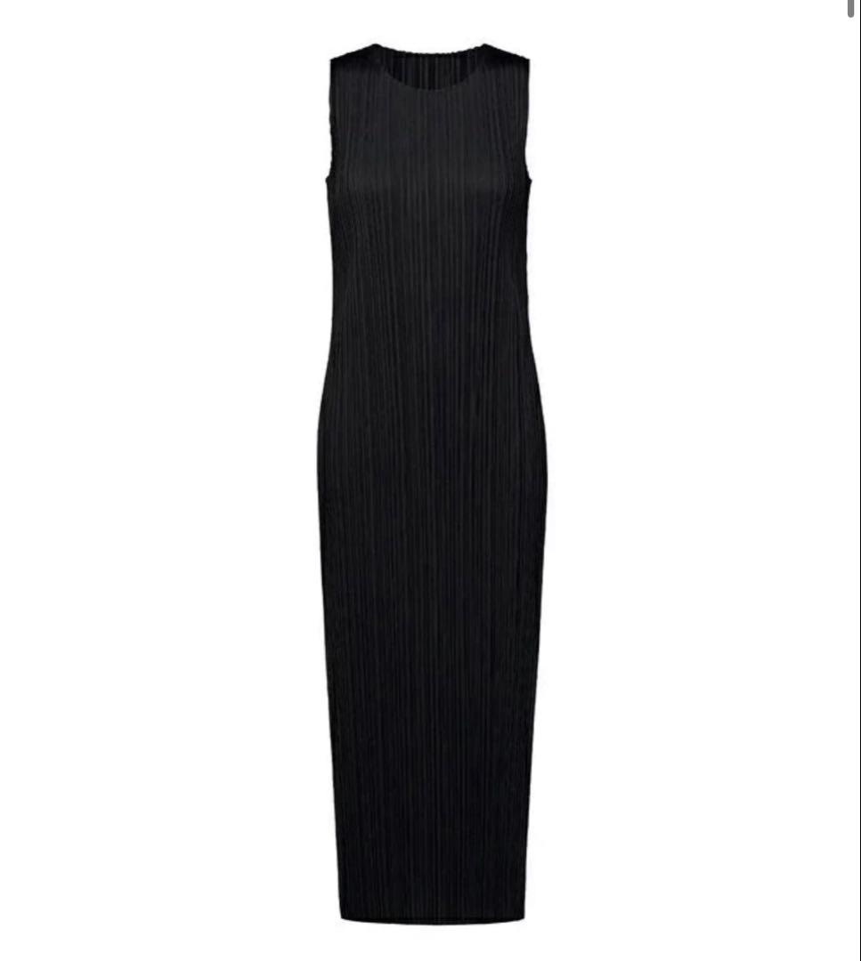 PLEATS PLEASE　ノースリーブ pleats please ノースリーブ ロングワンピース