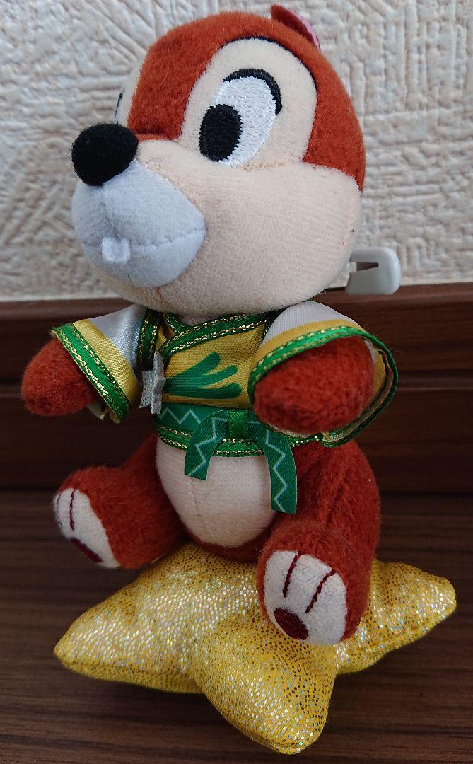 ディズニー・チップとデール ・七夕ぬいぐるみ・キーホルダー