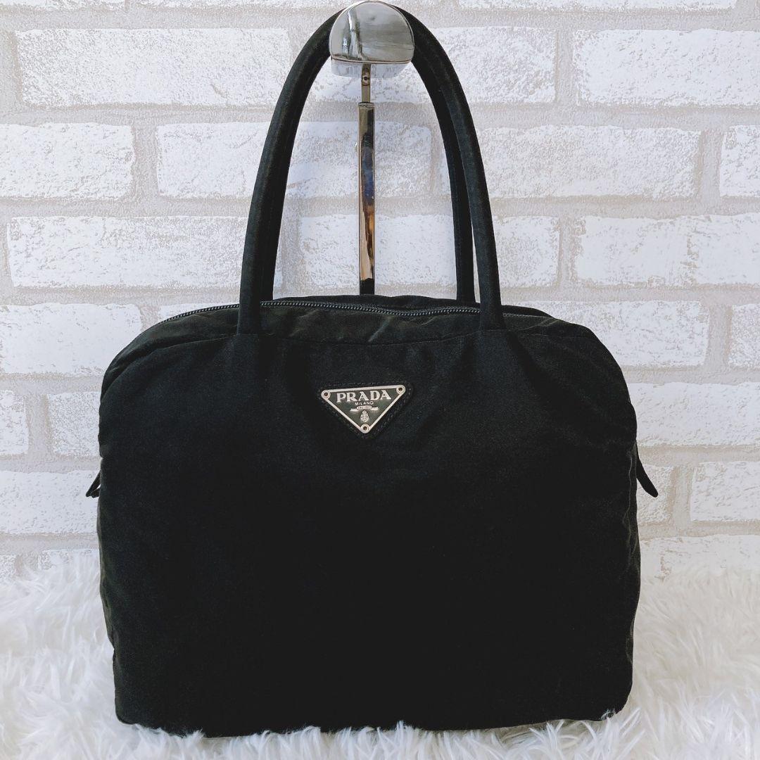 PRADA ハンドバック トートバッグ ミニボストン ナイロン 三角ロゴ