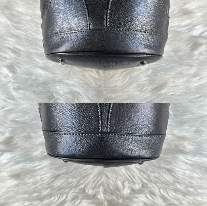 新品SALE 美品 肩掛け ロゴ レザー ブラック WkOby-m57425412106 TOD's トートバッグ ハンドバッグ 通販最新品