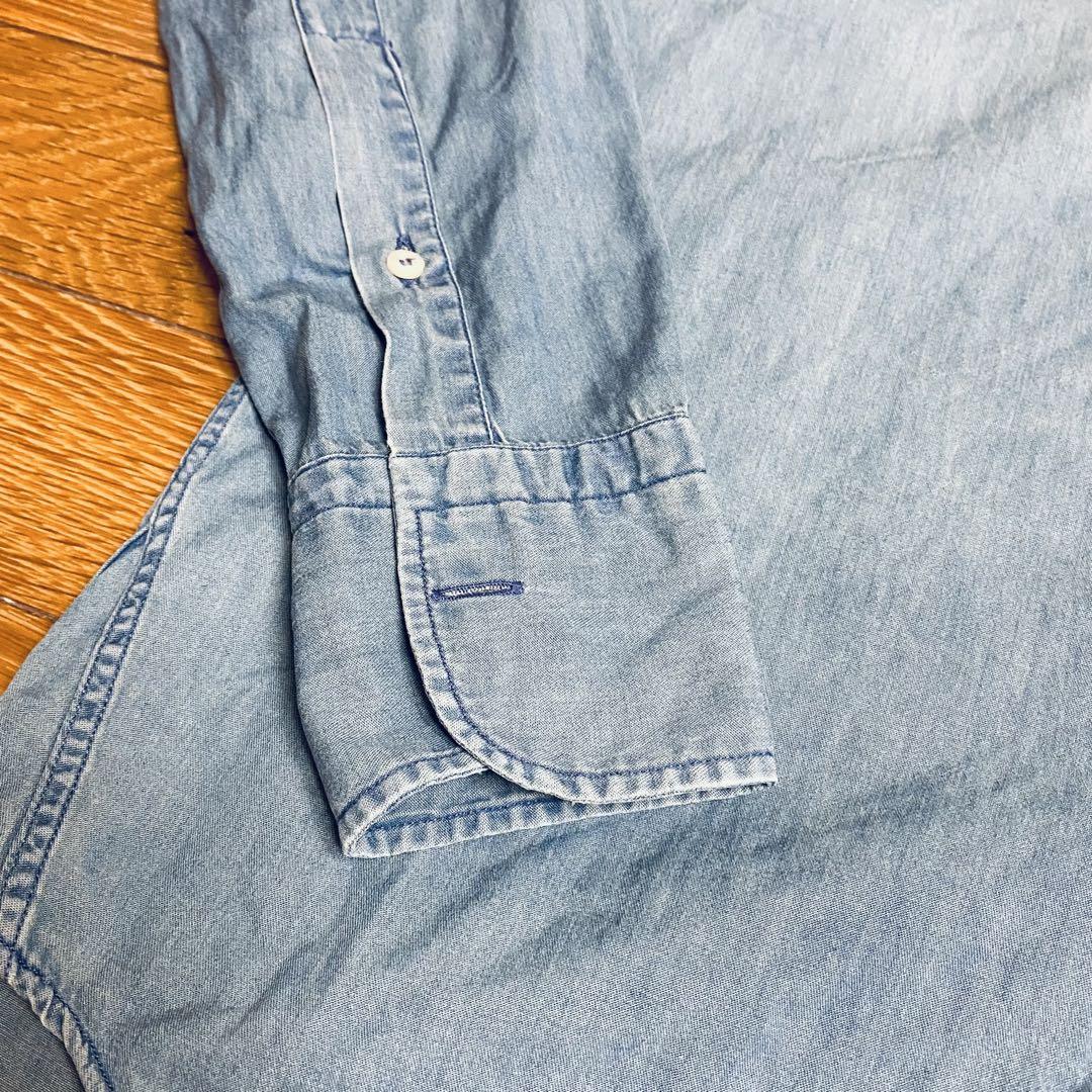 BEVILACQUA シャツ　ヴィンテージ加工　S