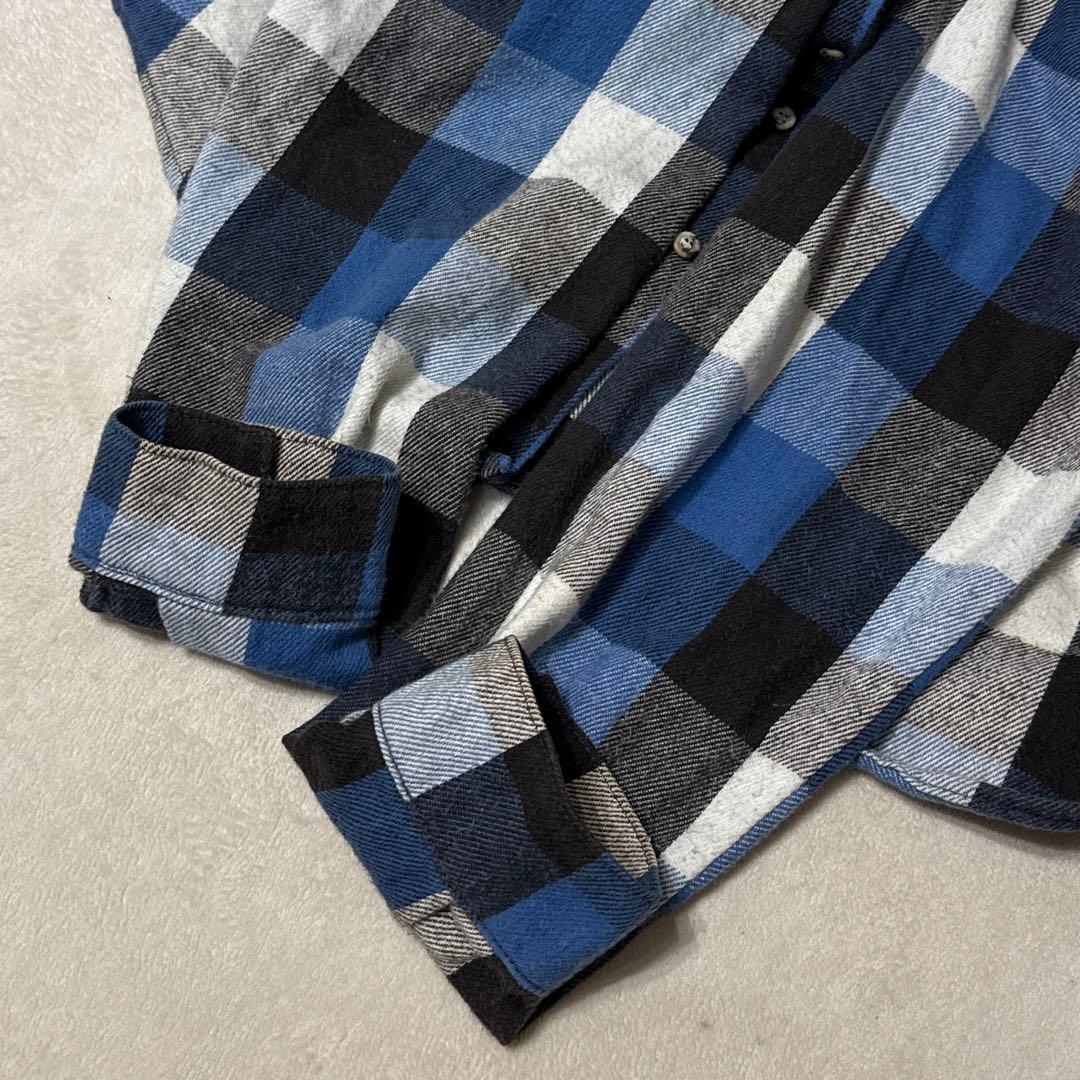 70s〜80s FIVE BROTHER Flannnl Shirt Large 70s〜80s FIVE BROTHER Flannnl Shirt Large