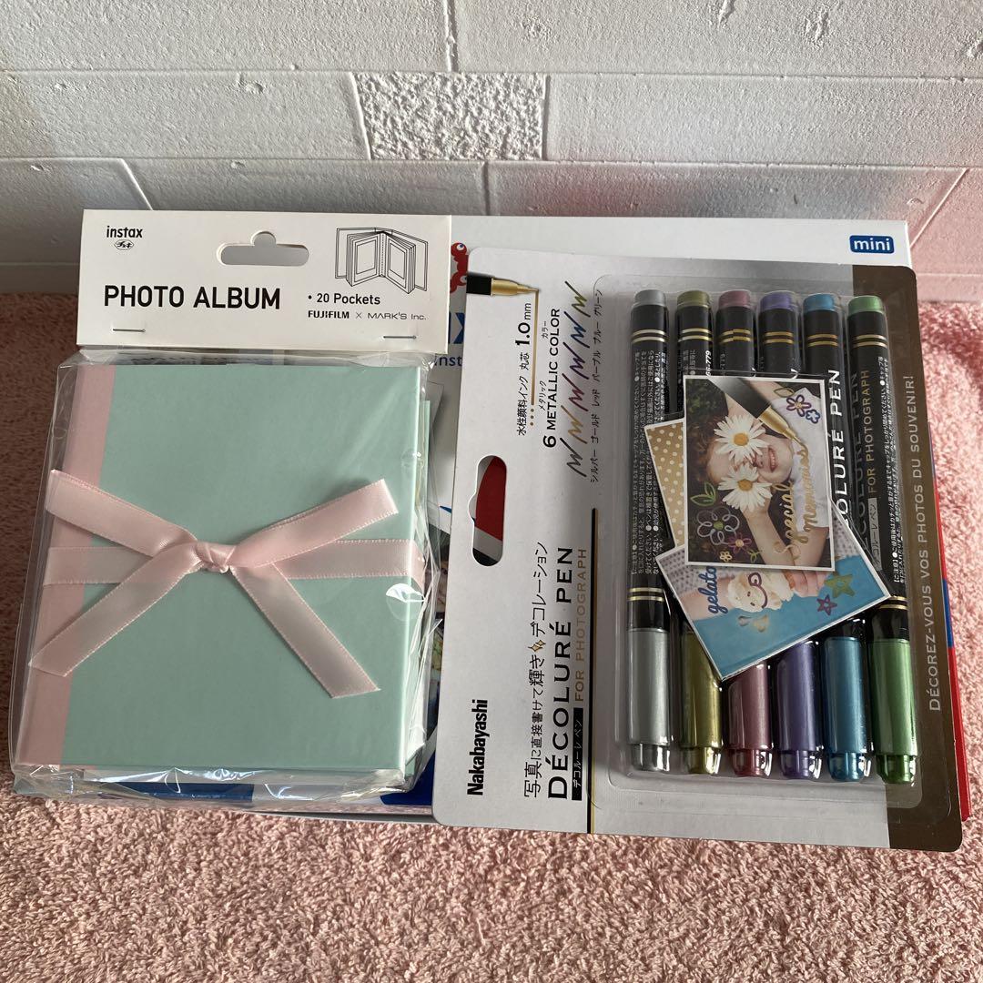 新品/チェキ本体/instax mini 12 万博ミャクミャク/おまけ付き