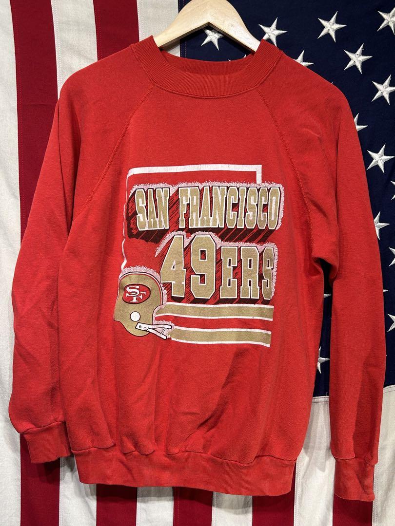 赤色スウェットSan Francisco49ERS アメフト