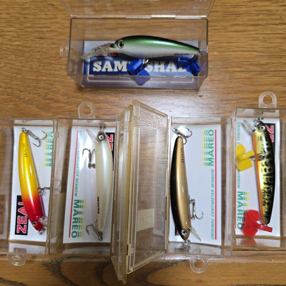 ズイール マレオ MAREO 8cm & SAMS SHAD 5個set
