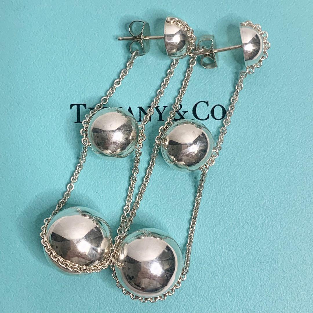 Tiffany&Co. ティファニー ハードウェア トリプル ドロップ ピアス