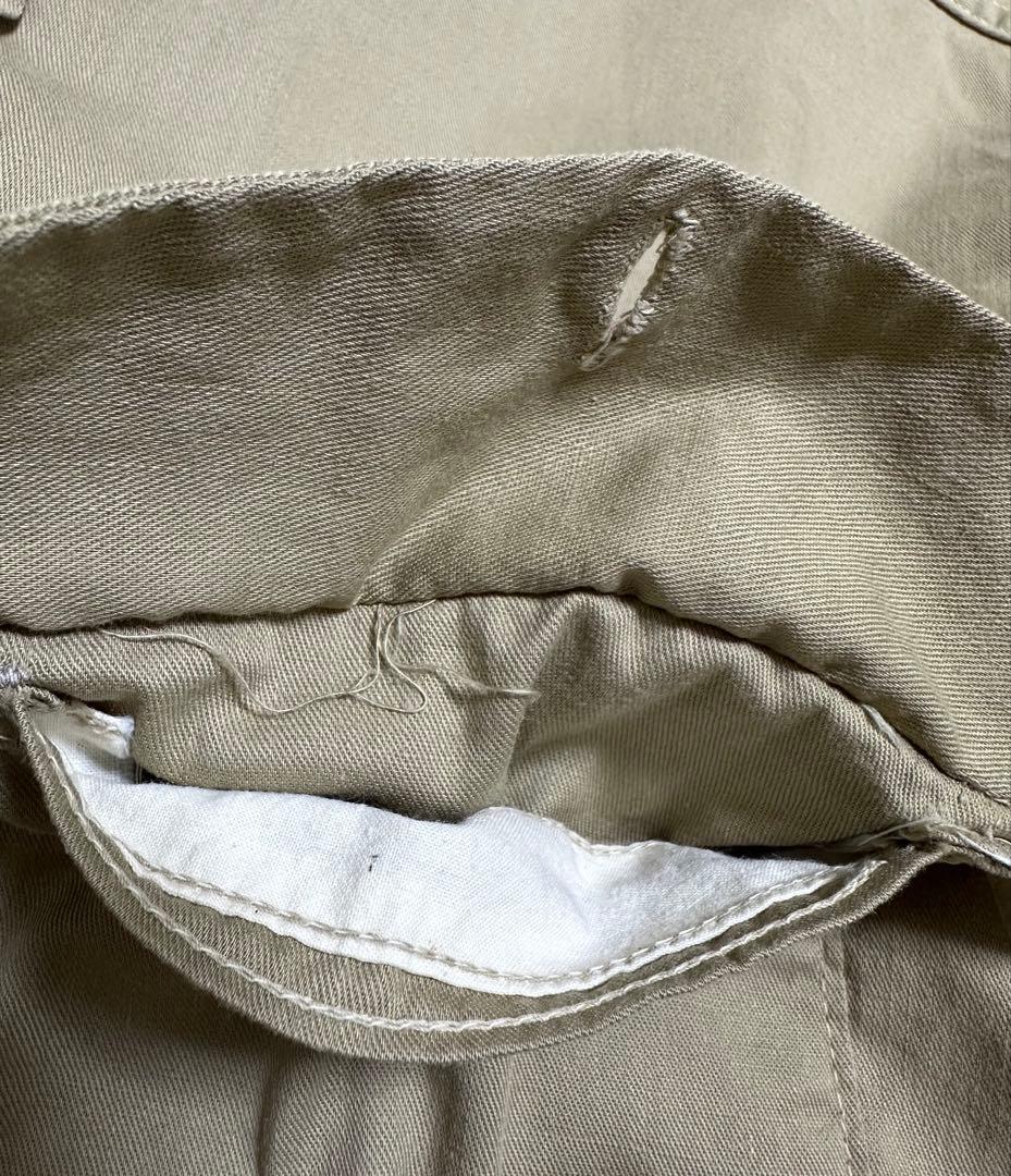 50s MURPHY MADE ヴィンテージ ワークシャツ マチ付き ネコ目