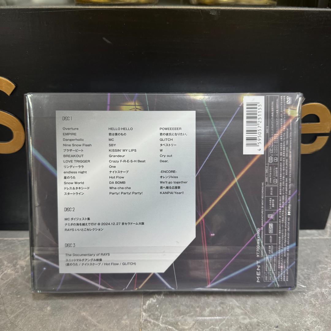 ミュージック Snow Man Dome Tour 2024 RAYS DVD 新品 初回盤 Snow Man 3DVD/Snow Man Dome Tour 2024 RAYS 25/6