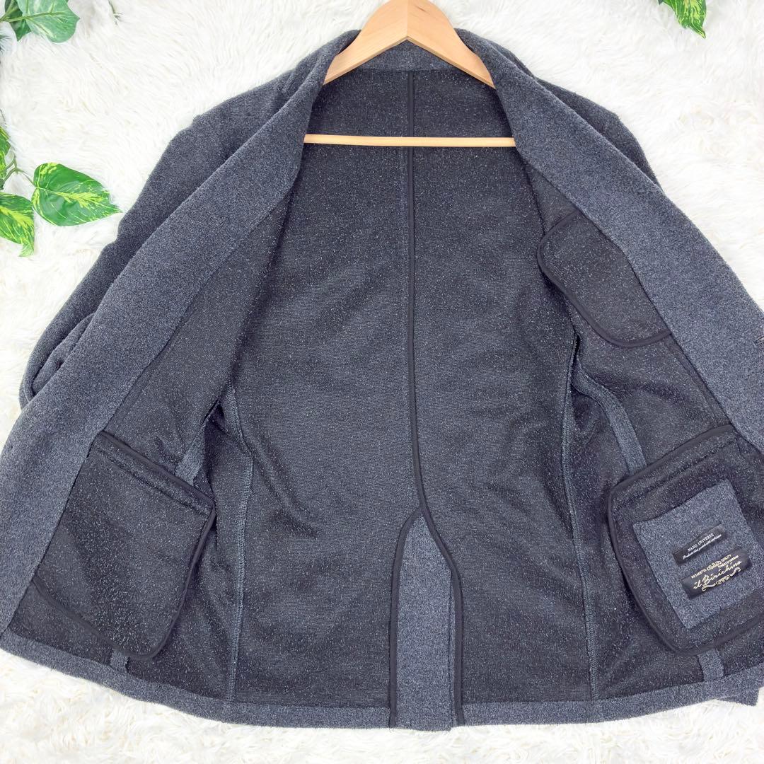 美品　ナノユニバース　il Birichino　アンコンジャケット　M　グレー