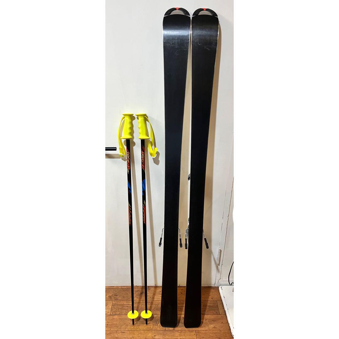 【美品】 スキー板 ロシニョール XPS 154 ストック セット