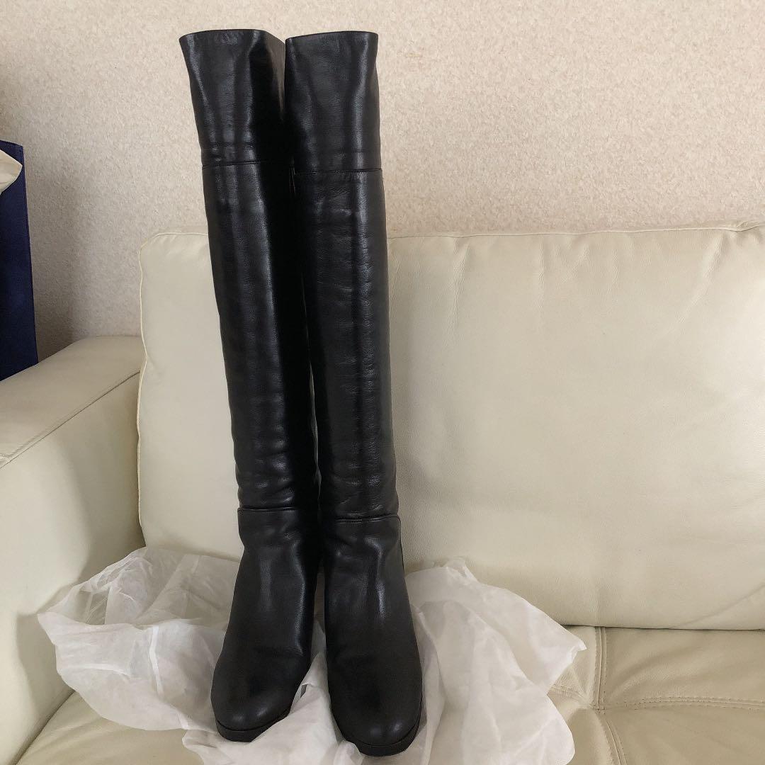 最終値下げ定価42,000円　美品　シンシアローリー　ロングブーツ　23.5cm
