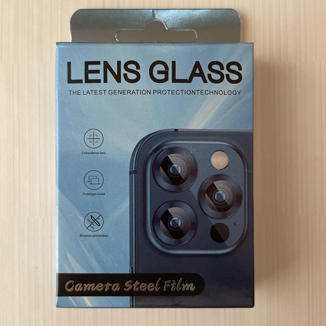 iPhone15/iPhone15Plus用カメラフィルム 2枚 ブラック