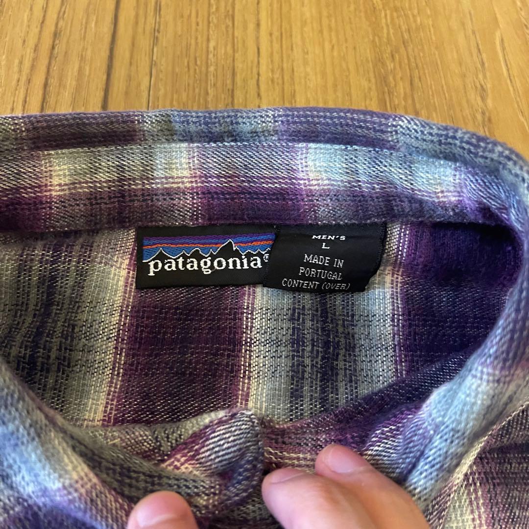 美品！超希少！Patagoniaパタゴニア フランネルシャツ ポルトガル