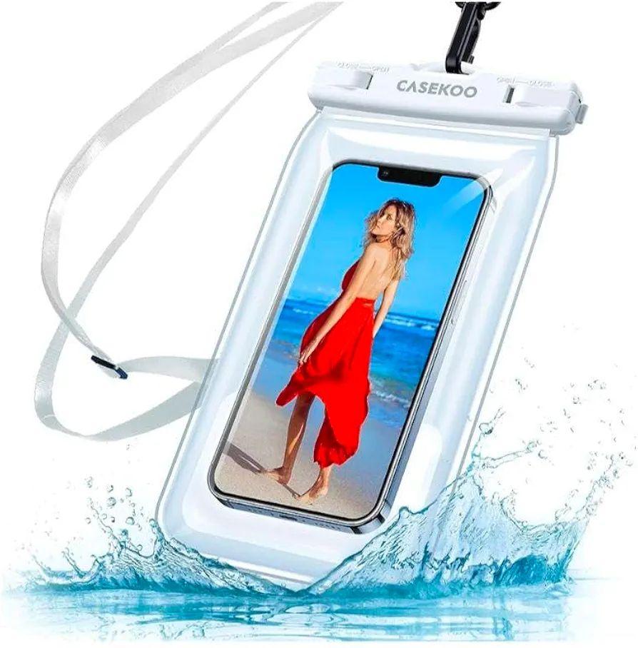 完全防水?水に浮く?CASEKOO スマホ 防水ケース IPX8認(rèn)定