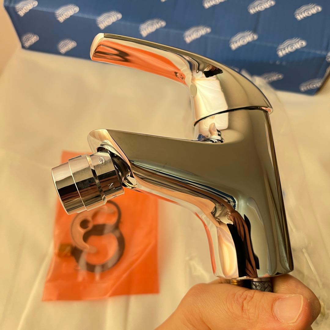 洗面混合栓 ポップアップ排水金具セット新品、♥