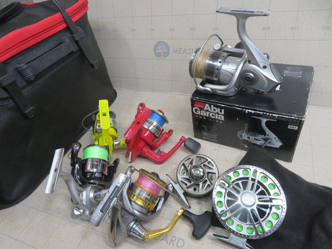 SHIMANO 他Abu Garcia スピニングリール まとめて