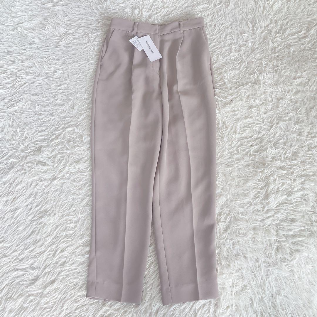 新品タグ付き✨【ナチュラルビューティーベーシック】ノーカラージャケット パンツ