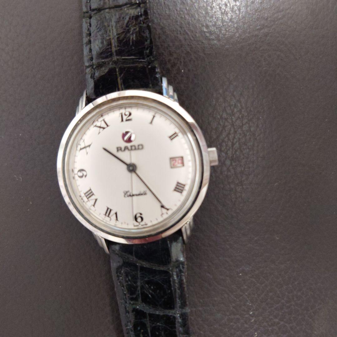 RADO Classic 手巻き時計 シルバー/ブラック