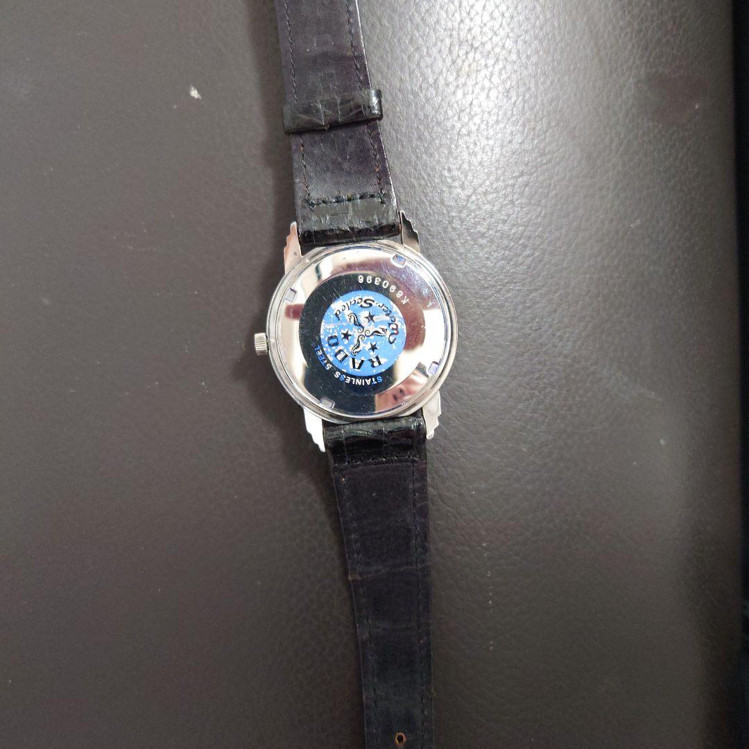 RADO Classic 手巻き時計 シルバー/ブラック
