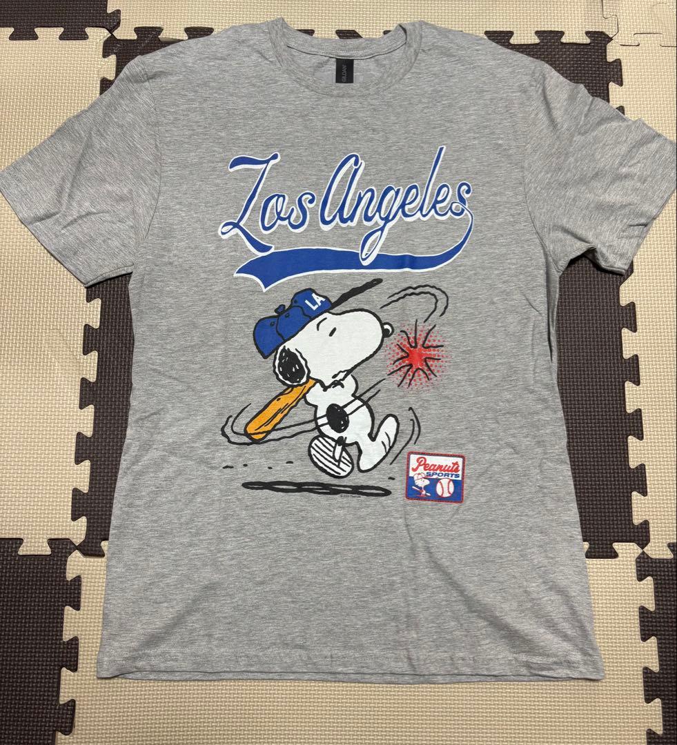 スヌーピー ロサンゼルス Tシャツ