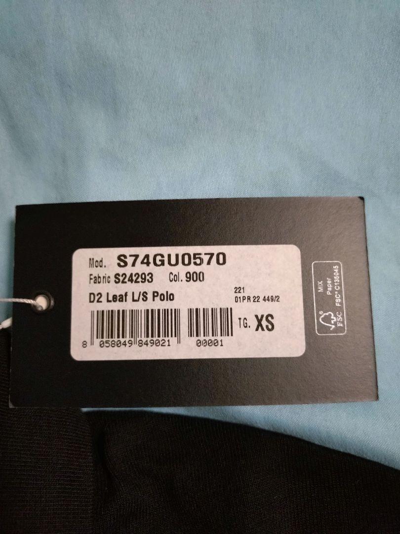 新品未使用　DSQUARED2 ブラック ポロシャツ　xs