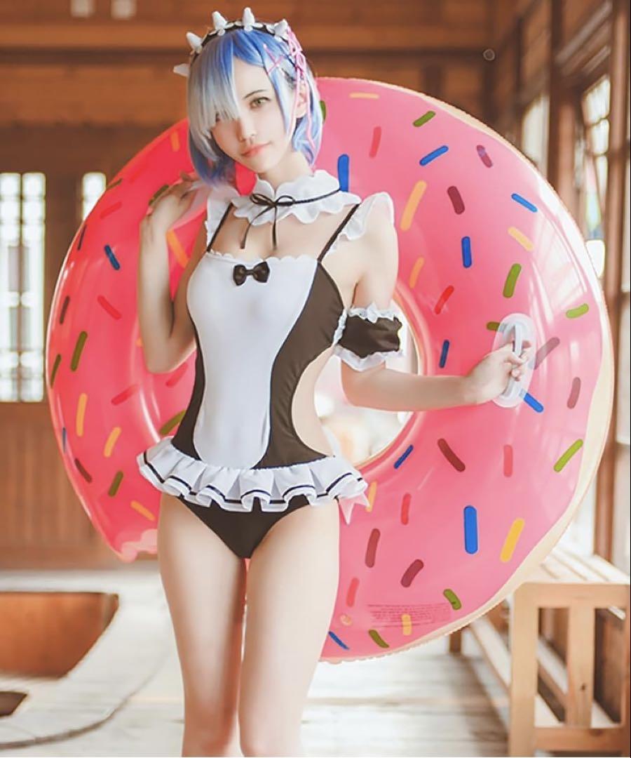 リゼロ　メイド風╰(*´︶`*)╯♡水着　未使用、自宅保管品