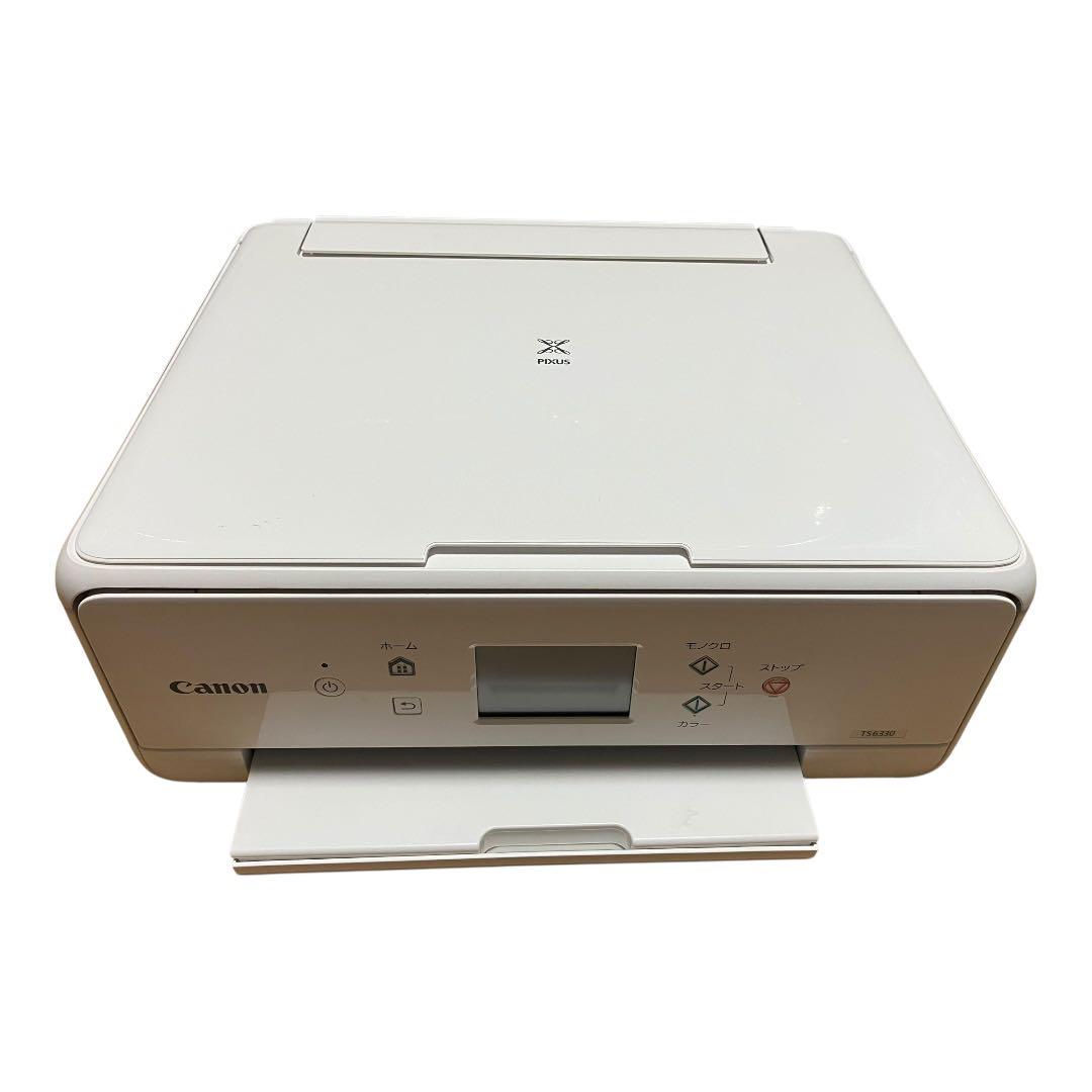 Canon プリンター A4インクジェット複合機 PIXUS TS6330 W