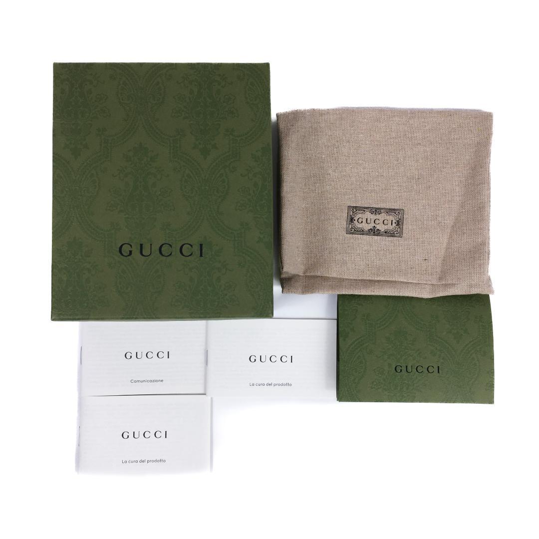 グッチ GUCCI レザー二つ折り財布 GGマーモント ミニ財布