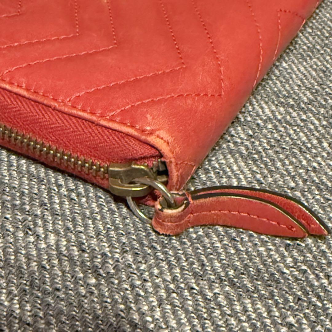 グッチ GUCCI 長財布 443123GGマーモント レッドレザー