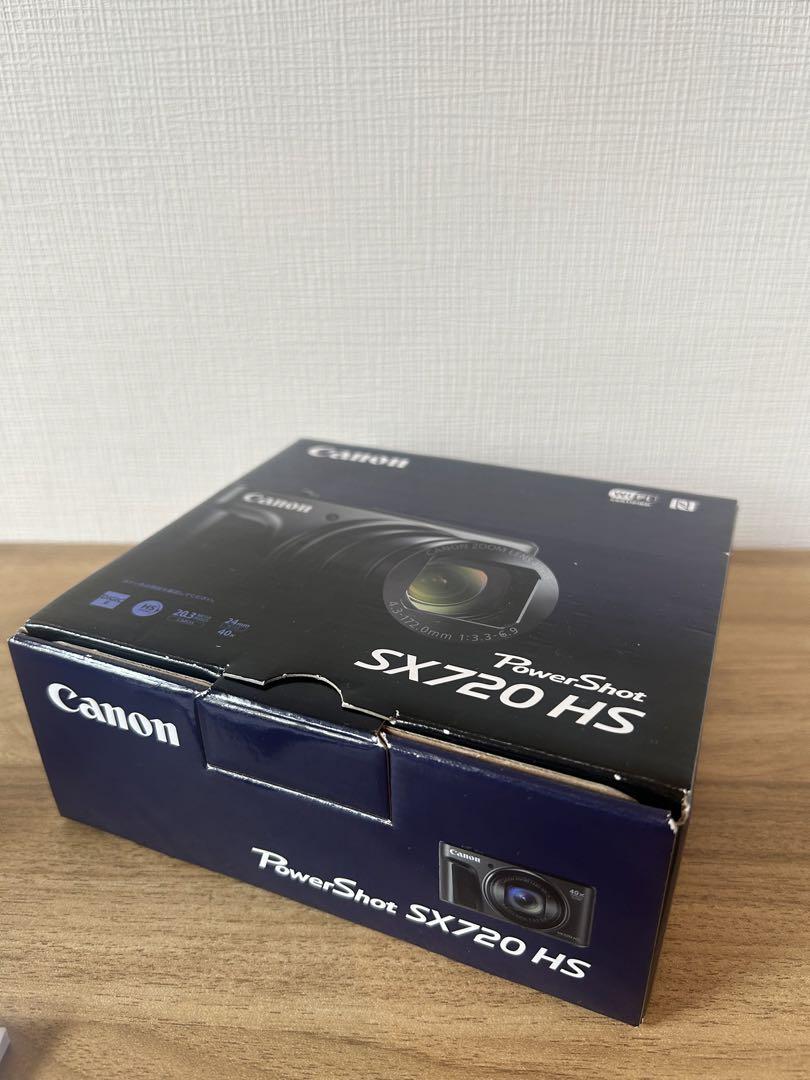 美品 Canon PowerShot SX720 HS パワーショット ブラック