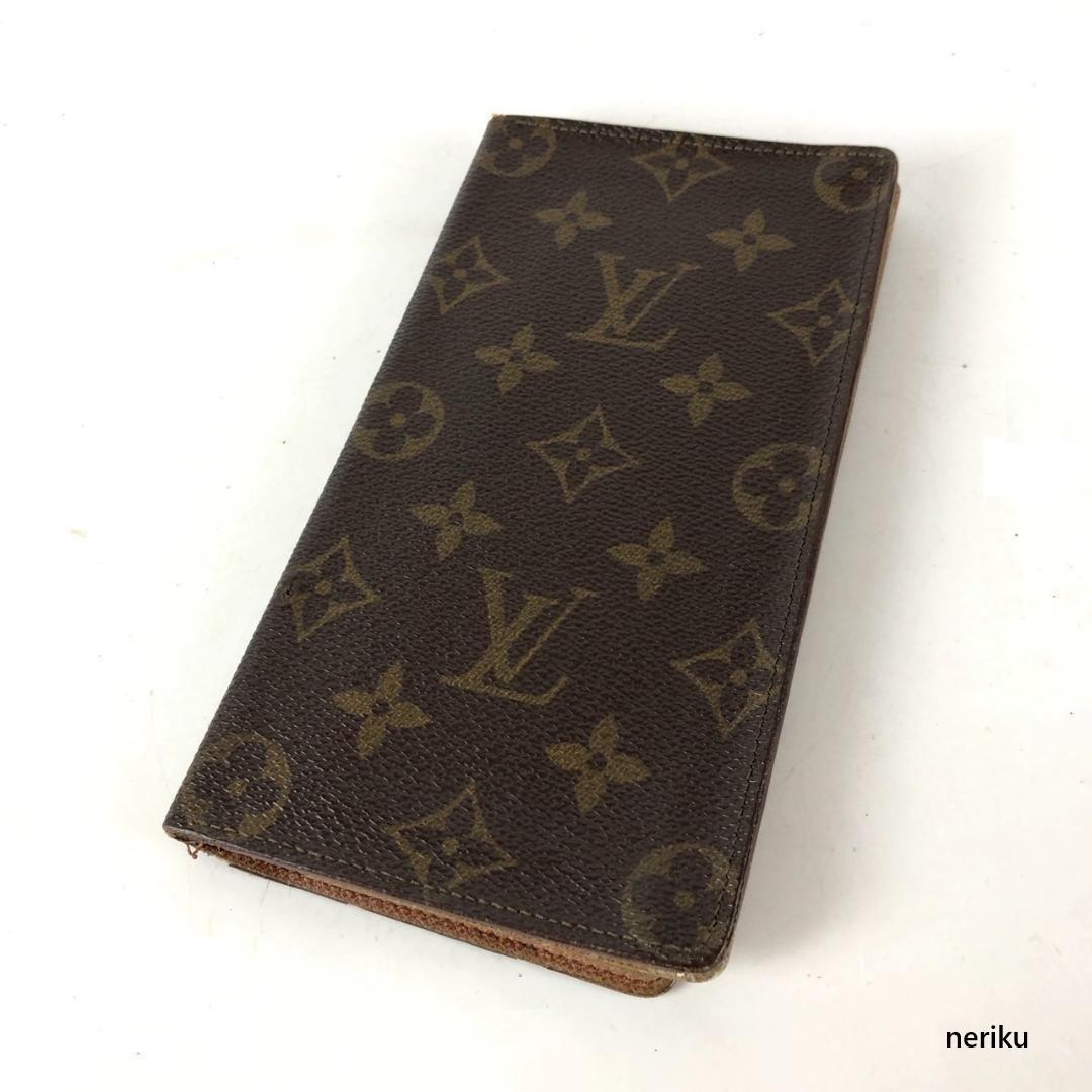 LOUIS VUITTON ルイヴィトン モノグラム 長札入れ 二つ折り財布