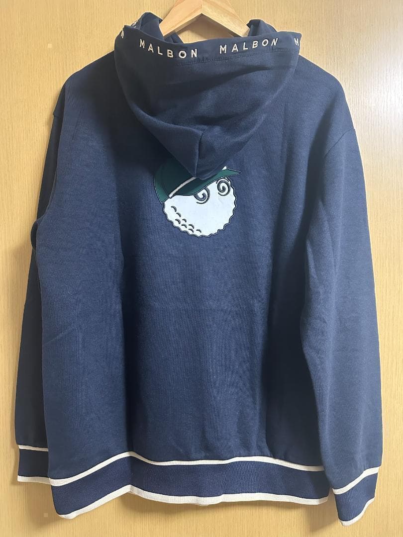 ネイビー色XL マルボンゴルフ パーカー メンズウェア パーカー