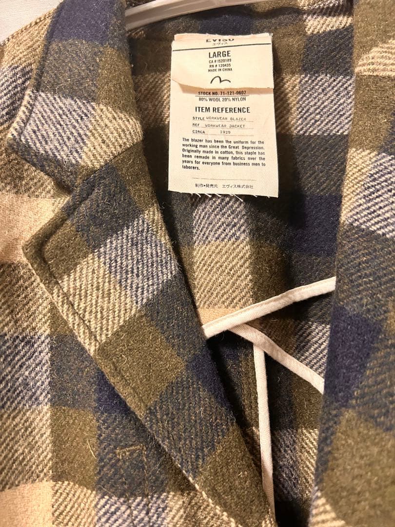 ★EVIS エヴィス テーラードジャケット★