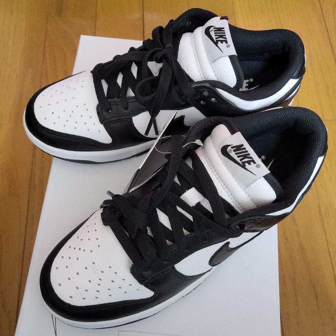 ☆新品タグ付き☆ナイキ☆NIKE☆NIKEBYYOU☆ダンク☆パンダ☆24☆6