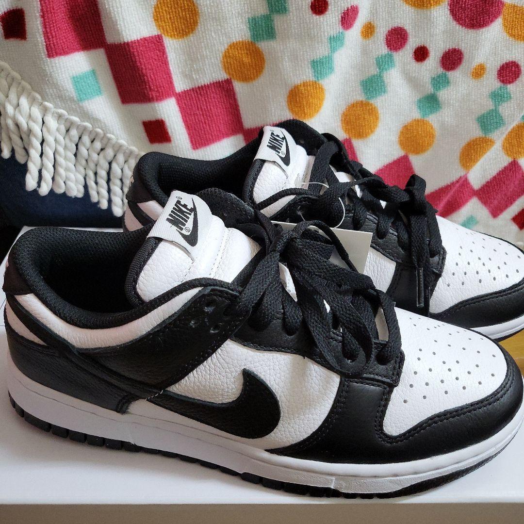 ☆新品タグ付き☆ナイキ☆NIKE☆NIKEBYYOU☆ダンク☆パンダ☆24☆6