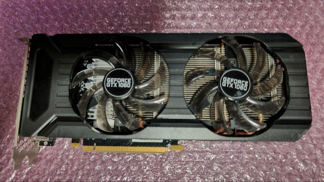PALIT GTX 1060 DUAL 3G 動作確認済み