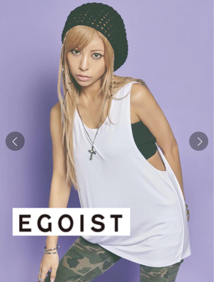 ❤︎egoist backドレープタンクトップ❤︎