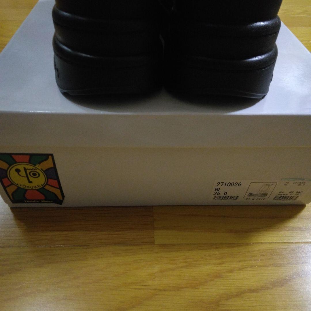 新品 YOSUKE ヨースケ ヨースケ 厚底スニーカー ブラック