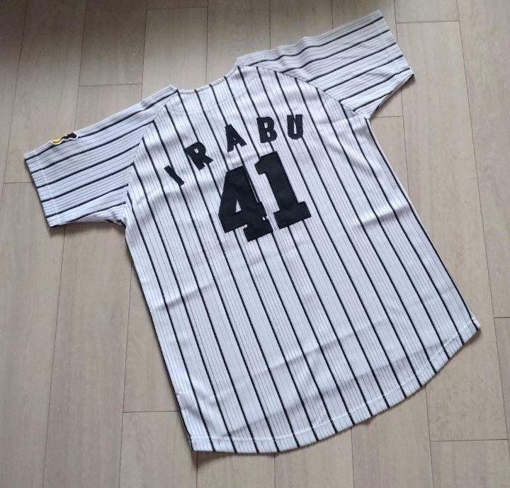 【当時物】阪神　タイガース　伊良部　ホーム　ユニフォーム　L