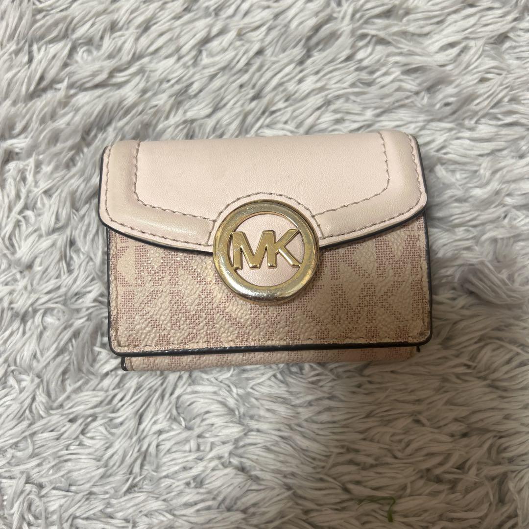 MICHAEL KORS 三つ折り財布 ピンク